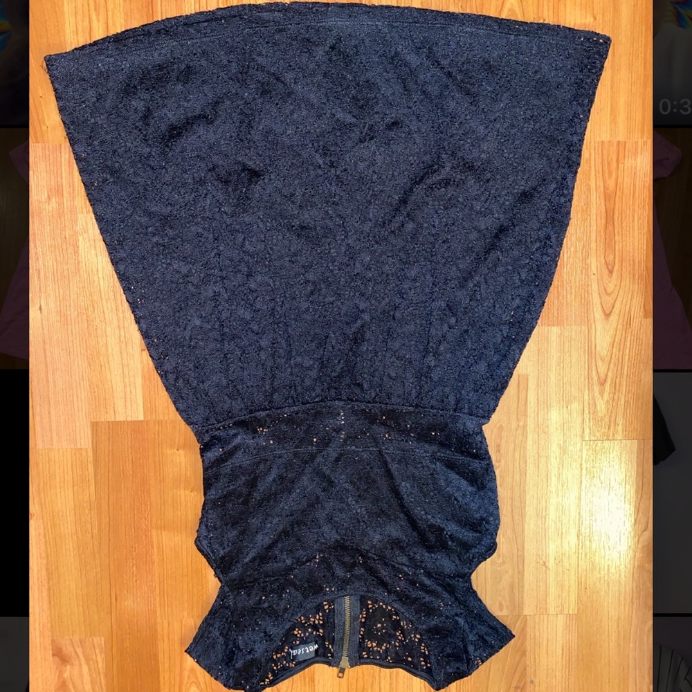 Lovely lacey black dress